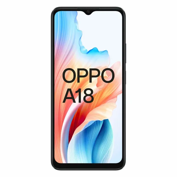 Išmanusis Telefonas Oppo A18 6,56" Octa Core 4 GB RAM 128 GB Juoda Dual SIM