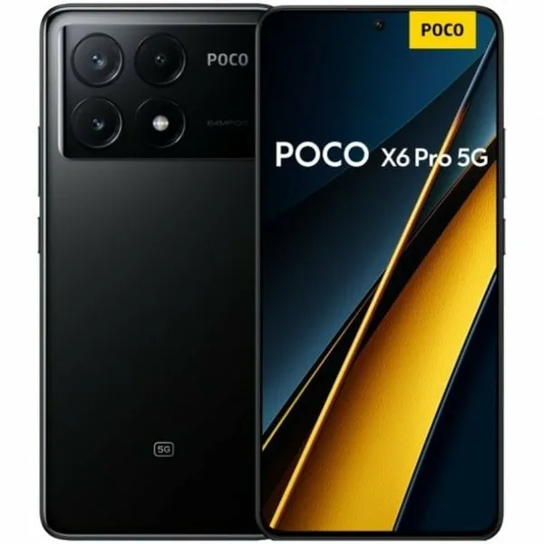 Смартфоны Xiaomi Poco X6 Pro 5G 12GB/512GB 6,67" 12 GB RAM 512 GB Чёрный