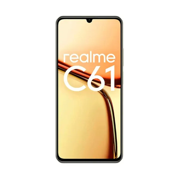 Išmanusis Telefonas Realme C61 6,74" Unisoc TigerT612 6 GB RAM 128 GB Auksinis