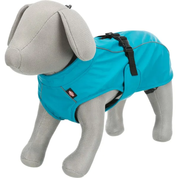 Дождевик для собак Trixie Vimy бирюзовый S