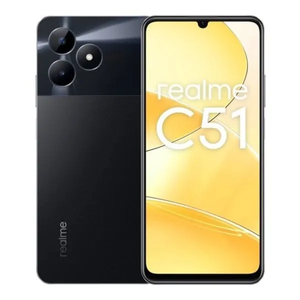 Išmanusis Telefonas Realme C51 6,7" Octa Core 6 GB RAM 256 GB Juoda