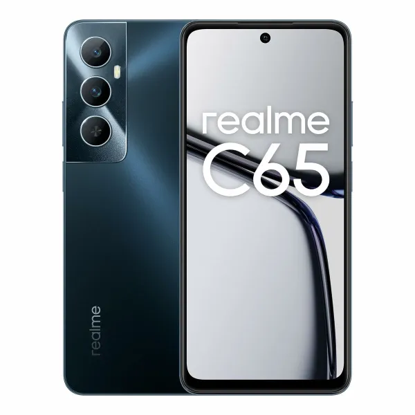 Išmanusis Telefonas Realme C65 8 GB RAM 6,67" MediaTek Helio G85 256 GB Juoda