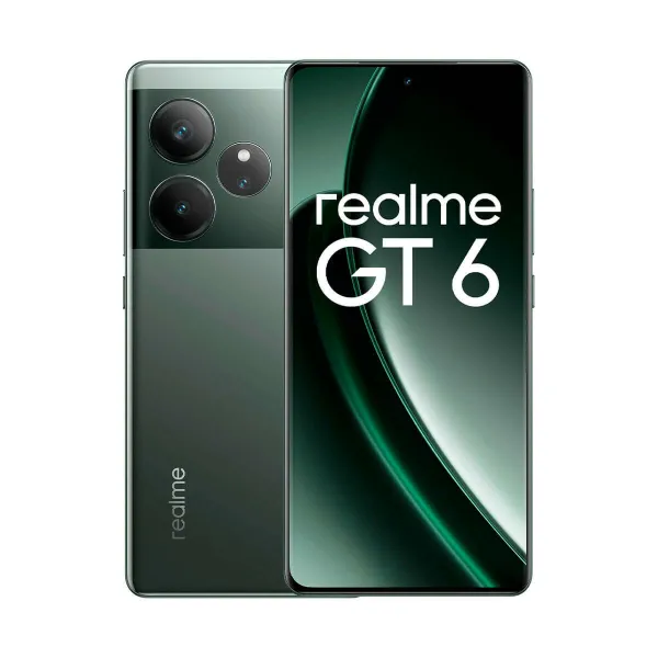 Смартфоны Realme GT 6 6,78" Octa Core 12 GB RAM 256 GB Зеленый