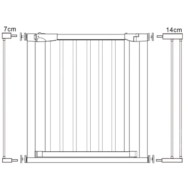 Trepi turvavärav Springos SG0012AB 75-103 cm