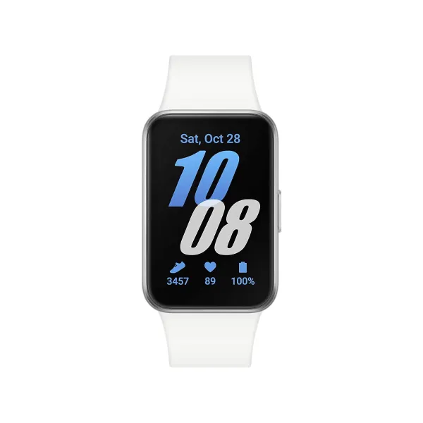 Nutikell Samsung Galaxy Fit3 Valge Hõbedane 1,6" 40 mm