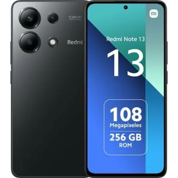 Išmanusis Telefonas Xiaomi Redmi Note 13 6,67" Dimensity 6080 256 GB 8 GB RAM Juoda