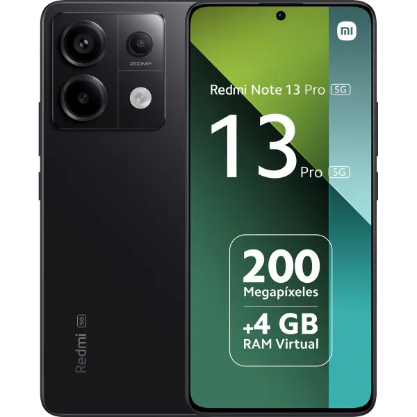 Išmanusis Telefonas Xiaomi Redmi Note 13 Pro 6,67" 256 GB 8 GB RAM Juoda