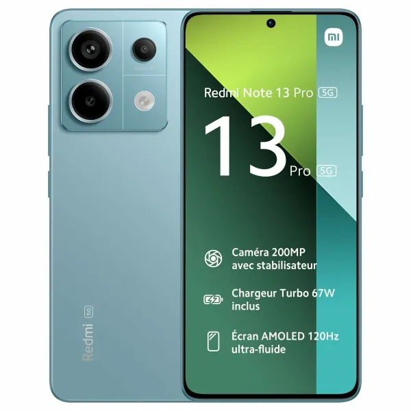 Išmanusis Telefonas Xiaomi Note 13 Pro 6,67" 8 GB RAM 256 GB Mėlyna Juoda