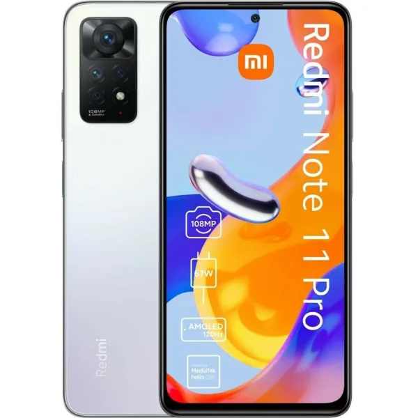 Išmanusis Telefonas Xiaomi Redmi Note 11 Pro 6,67" 6 GB RAM 64 GB Balta