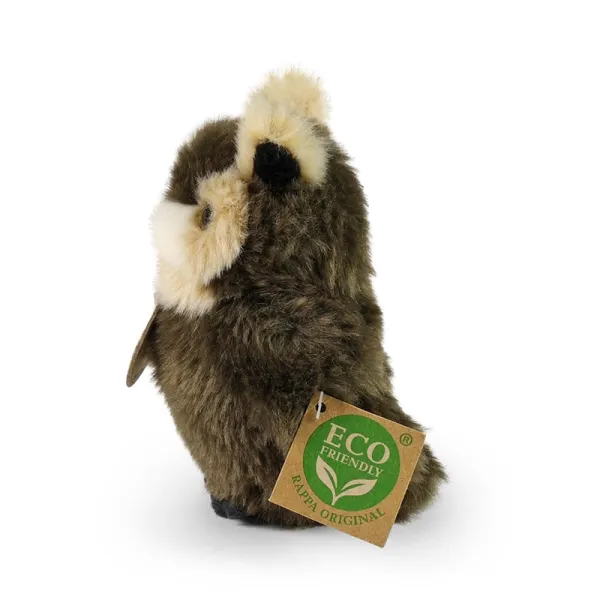 Rappa - Plush Realistic Toy Owl 13 cm Eco-Friendly