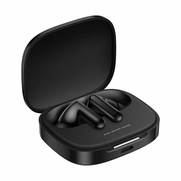 Bevielės ausinės su krovimo dėklu Xiaomi Redmi Buds 6 Juoda