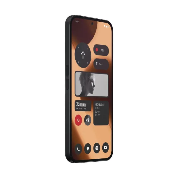 Išmanusis Telefonas Nothing Phone 2a Plus 5G 6,7" Octa Core 12 GB RAM 256 GB Juoda