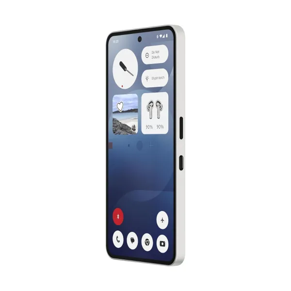 Išmanusis Telefonas Nothing Phone 3a 5G 6,77" Octa Core 12 GB RAM 256 GB Balta