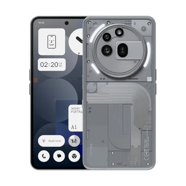 Išmanusis Telefonas Nothing PHONE(3A) PRO 6,77" 12 GB RAM 256 GB Pilka