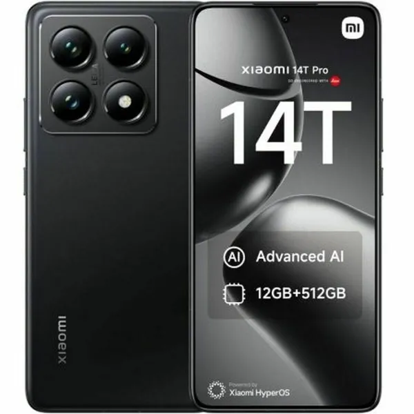 Смартфоны Xiaomi 2407FPN8EG 6,67" Octa Core 12 GB RAM 256 GB Чёрный