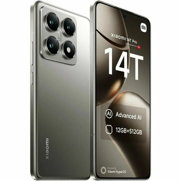 Išmanusis Telefonas Xiaomi 14T Pro 6,67" Octa Core 12 GB RAM 256 GB Pilka