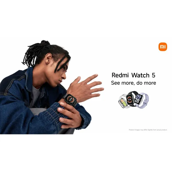 Viedpulkstenis Xiaomi Redmi Watch 5 Melns