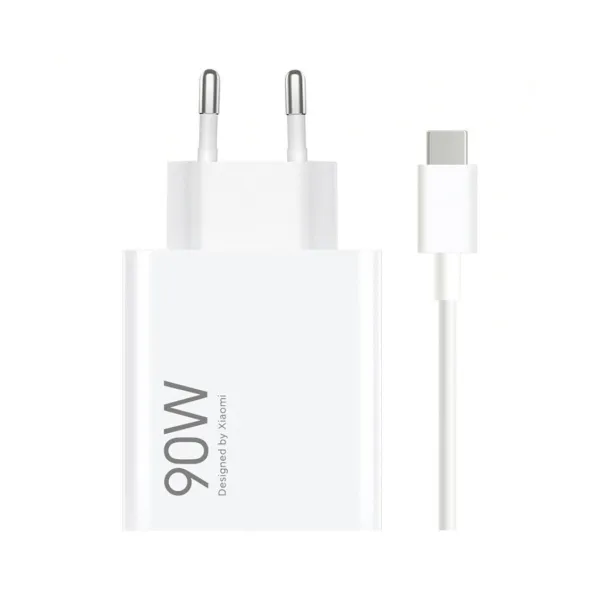 Sieninis įkroviklis + USB A - USB-C kabelis Xiaomi 90 W