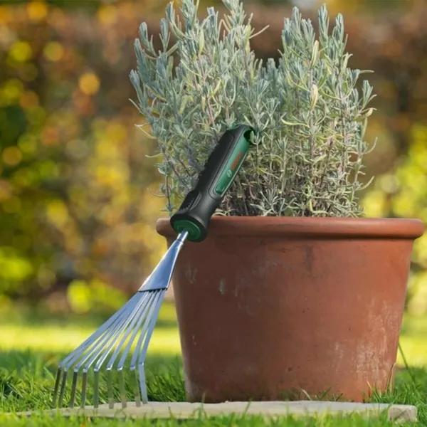 Rake for Collecting Leaves BOSCH Grey Silver