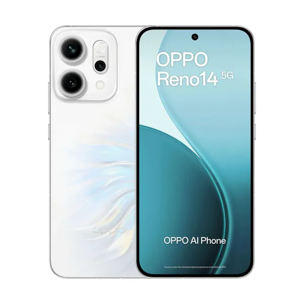 Išmanusis Telefonas Oppo Reno14 5G 6,59" Octa Core 12 GB RAM 512 GB Balta