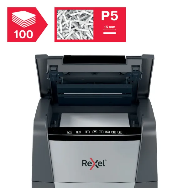 Mikrosmalcinātājs papīram Rexel Optimum Auto+ 100M