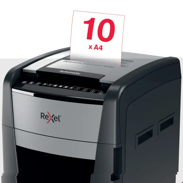 Mikrosmalcinātājs papīram Rexel AutoFeed+ 600M