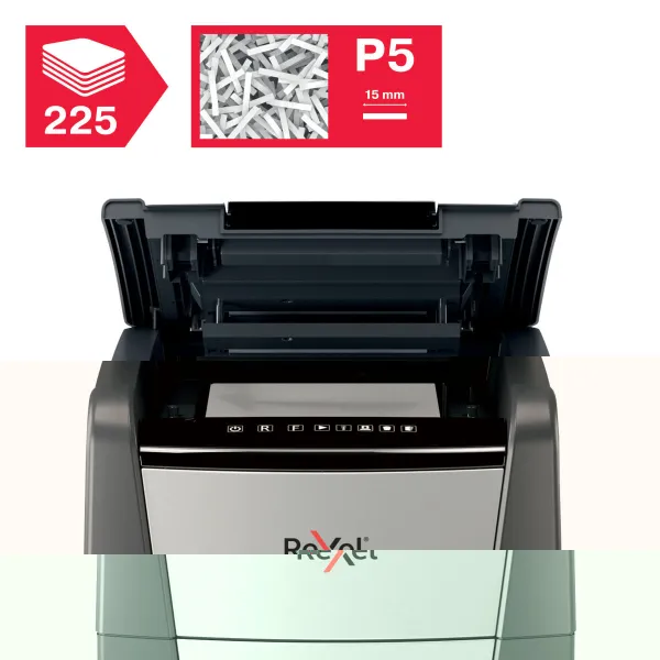 Popieriaus smulkintuvas (itin smulkus) Rexel AutoFeed+ 225M 60 L