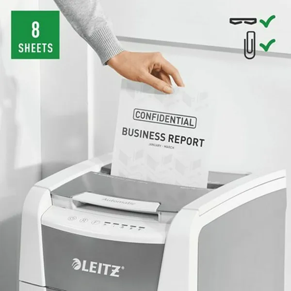 Popieriaus smulkintuvas Leitz IQ 100 Autofeed P4