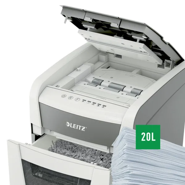 Popieriaus smulkintuvas Leitz IQ Autofeed 50X P4 20 L