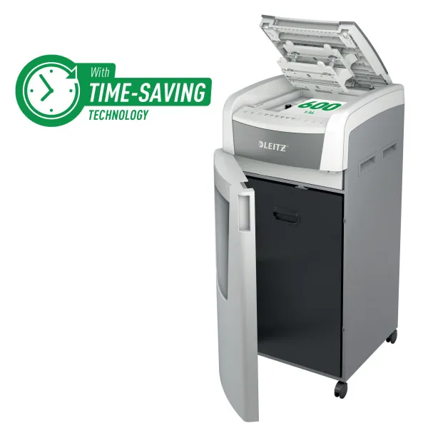 Popieriaus smulkintuvas Leitz IQ 600 Pro Autofeed P4 60 L
