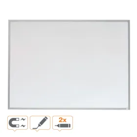 Magnetic board Nobo White Aluminium