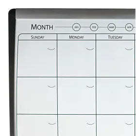 Magnetic board Nobo White Monthly planner