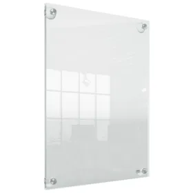 Bulletin board Nobo Transparent Acrylic (2 Units)