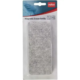 Сменные части Nobo Магнитный 10 штук Ластик для таблицы Серый 7,5 x 16 cm