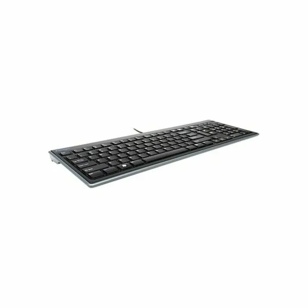 Klaviatūra Kensington Advance Fit Juoda Ispaniška Qwerty