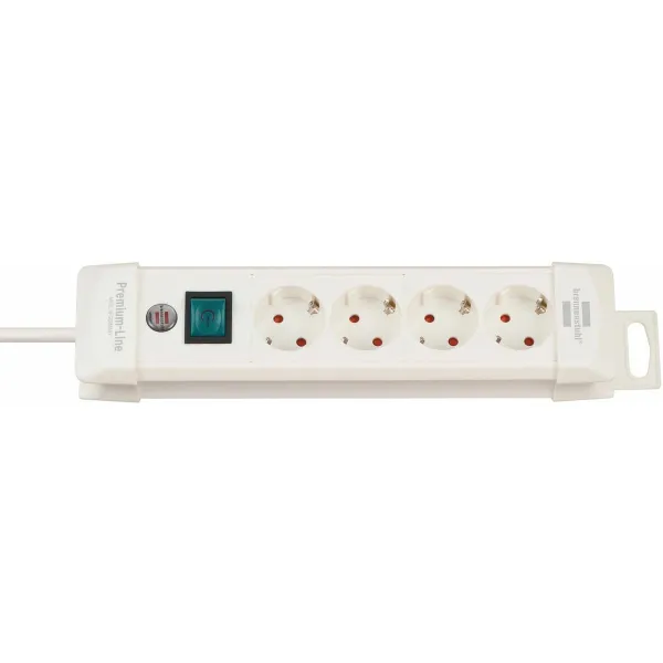 Strāvas virtene - 6 ligzdas ar Slēdzi Brennenstuhl Premium-Line 3600 W (3 m)