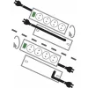 Schuko 10 Way Multi-socket Adapter Brennenstuhl Primera-Line 3600 W (2 m)