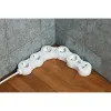 Elektros prailgintuvas su jungikliu, 5 lizdai Brennenstuhl Vario-Power Balta 3600 W USB x 2 (1,4 m)