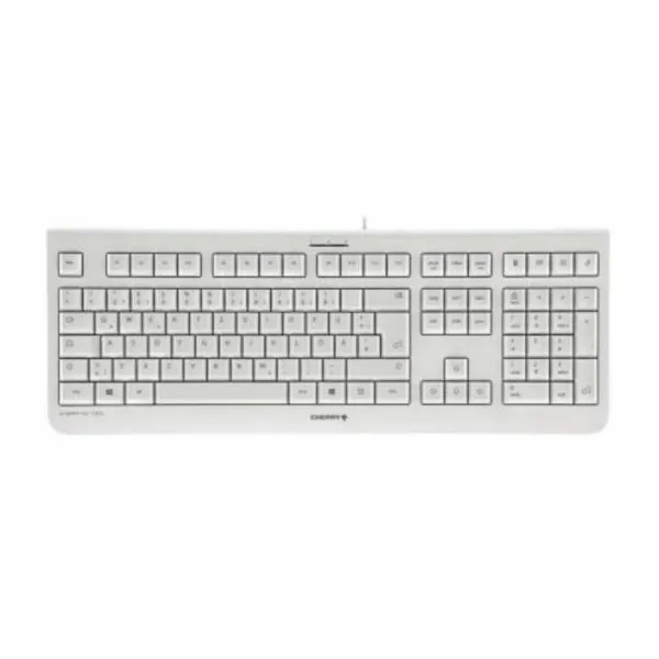 Klaviatūra Cherry JK-0800ES-0- Balts Pelēks Spāņu Qwerty