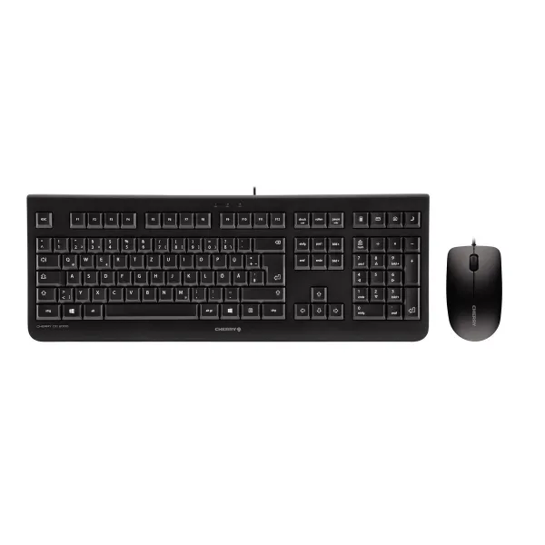 Klaviatūra un Pele Cherry DC 2000 Melns Spāņu Qwerty