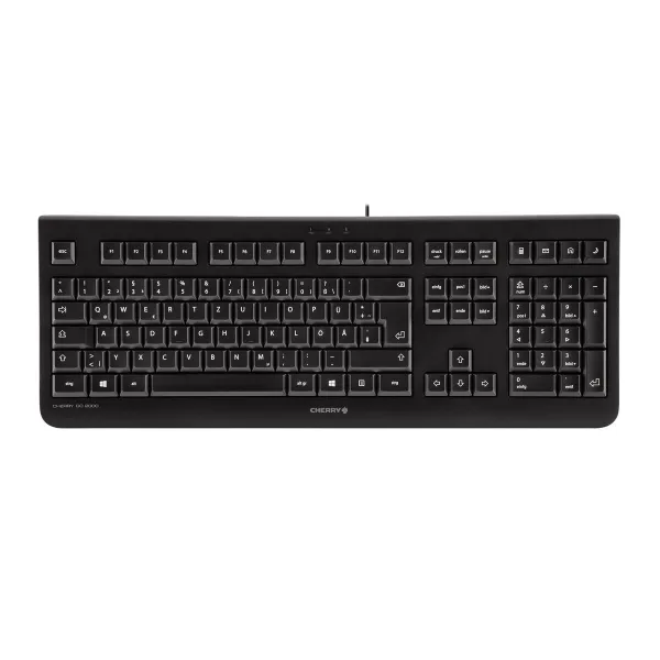 Klaviatūra un Pele Cherry DC 2000 Melns Spāņu Qwerty