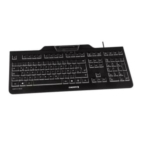 Klaviatuur Lugeriga Cherry KC 1000 SC Must QWERTY