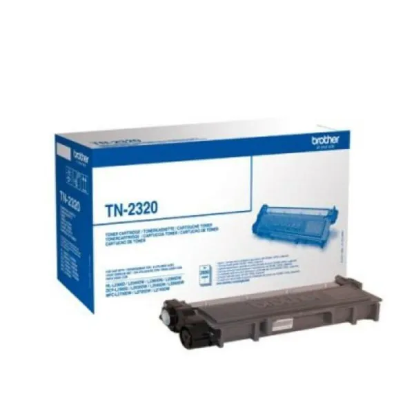 Оригинальный тонер Brother TN2320 Чёрный