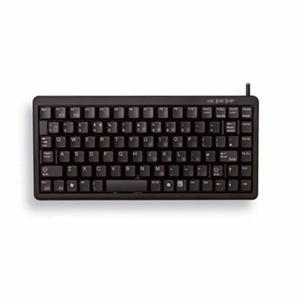 Spāņu Qwerty Tastatūra Cherry G84-4100LCMES-2 USB+PS/2 Melns
