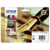 Картридж с Совместимый чернилами Epson T16XL Чёрный Циан Розовый Жёлтый Циановый