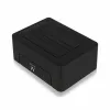 Dviguba doko stotelė Ewent AAACET0186 Dual 2.5"-3.5" USB 3.1 ABS Juoda