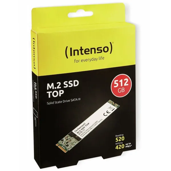 Kietasis diskas INTENSO 3832450 516 GB SSD 2.5" SATA III 512 GB SSD