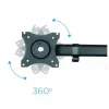 Sieninis TV laikiklis TooQ DB1327TN-B 13"-27" 8 kg Juoda
