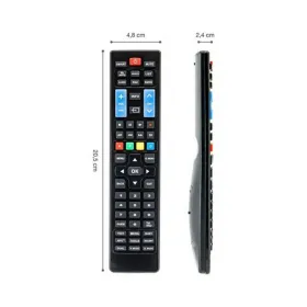 Kaukosäädin Smart TV:lle Ewent EW1575 Musta