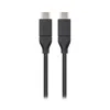 USB-C 3.1 kaapeli NANOCABLE 10.01.4101 Musta (1 m)